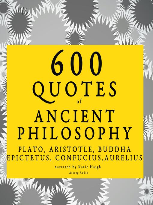 Upplýsingar um 600 quotes of Ancient Philosophy eftir Confucius - Biðlisti
